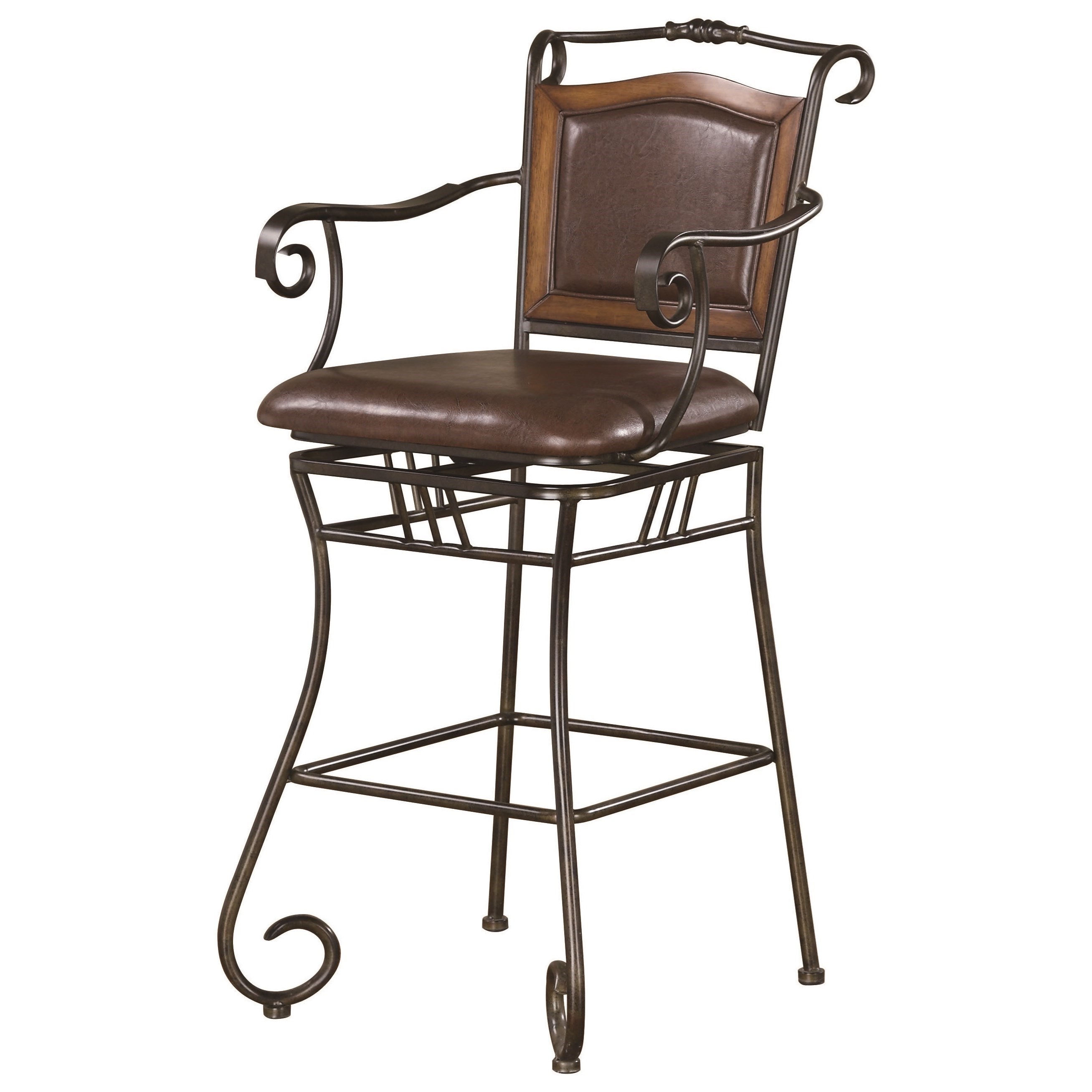 Coaster Dining Chairs and Bar Stools 29" Metal Bar Stool with